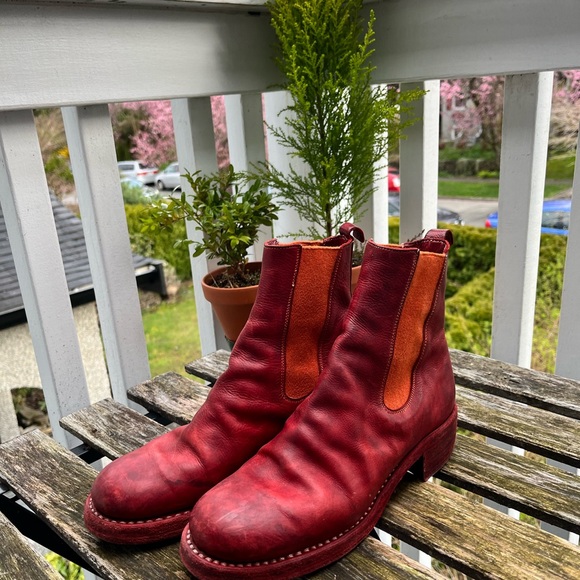 Guidi 76Z Red Chelsea Boots - Size EU37.5 - Picture 10 of 10